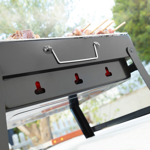 PARRILLA DE CARBÓN PORTÁTIL PLEGABLE - BEARBQ™️