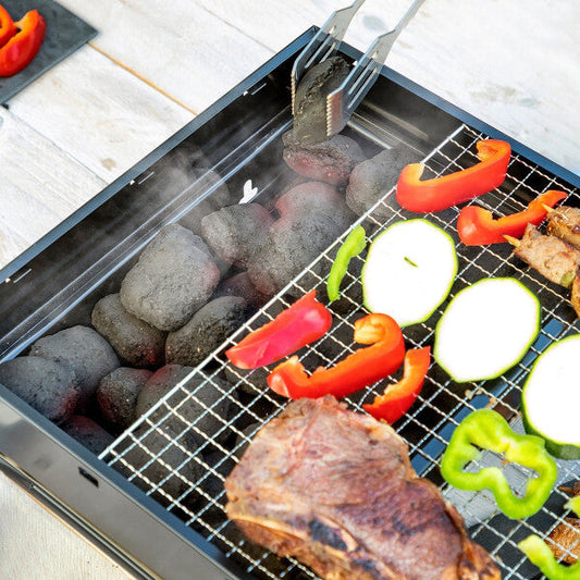 PARRILLA DE CARBÓN PORTÁTIL PLEGABLE - BEARBQ™️