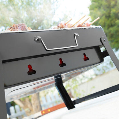 PARRILLA DE CARBÓN PORTÁTIL PLEGABLE - BEARBQ™️