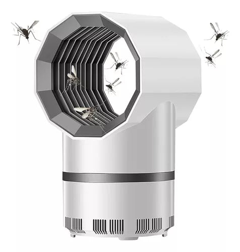 Lámpara Atrapa Mosquitos Eléctrica – Eficaz y Silenciosa - Blanca