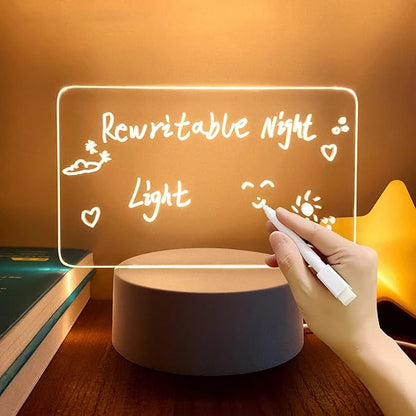 Lámpara Personalizada Rectangular — Escribe tu frase y hazla brillar